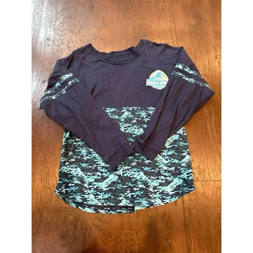 Universal Studios Jurassic World Dinosaur Wingback Spirit Jersey Cotton XS b19